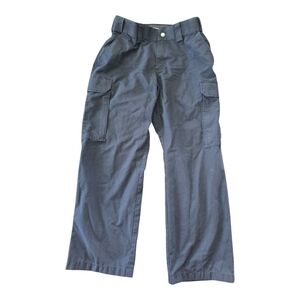 5.11 Tactical Series WoMens Cargo Pants Sz 10 Taclite Black Gorpcore 32x29